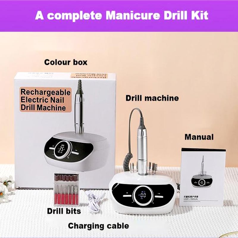 Professional Electric Nail Drill Machine