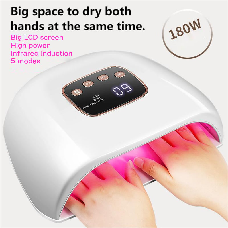 Dual-hand Nail Lamp 108W