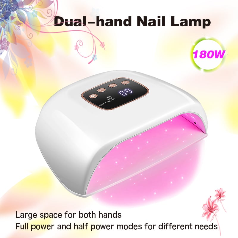 Dual-hand Nail Lamp 108W