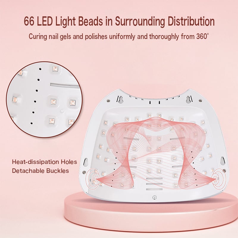 Dual-hand Nail Lamp 108W