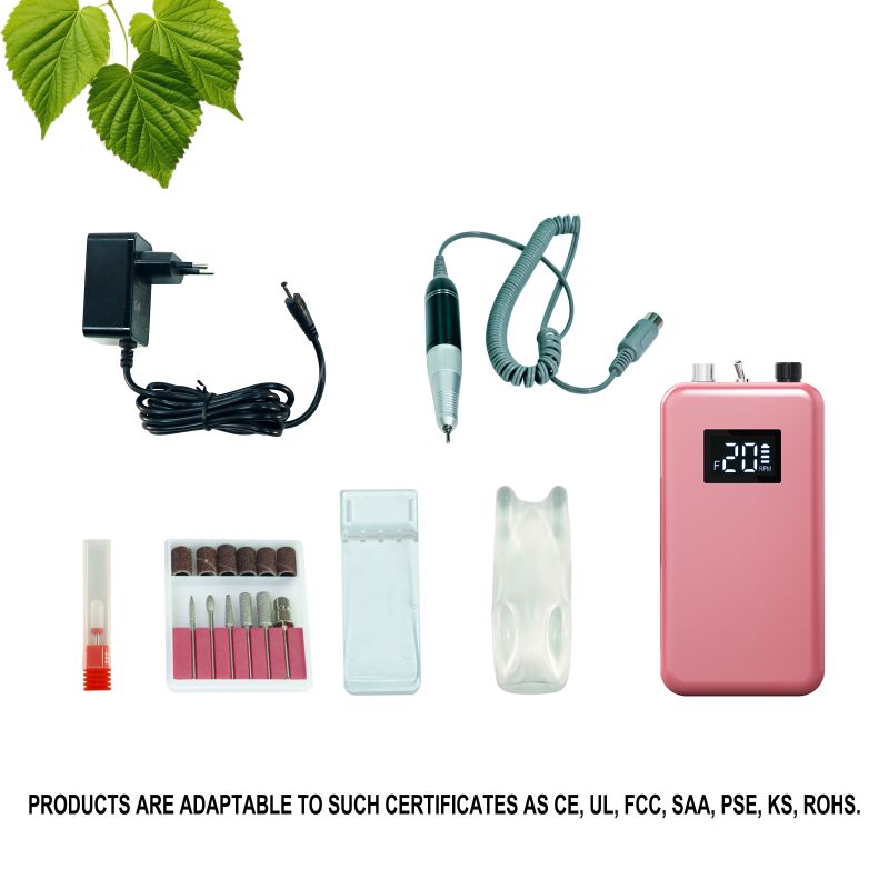 Salon Quality Nail Drill Pink