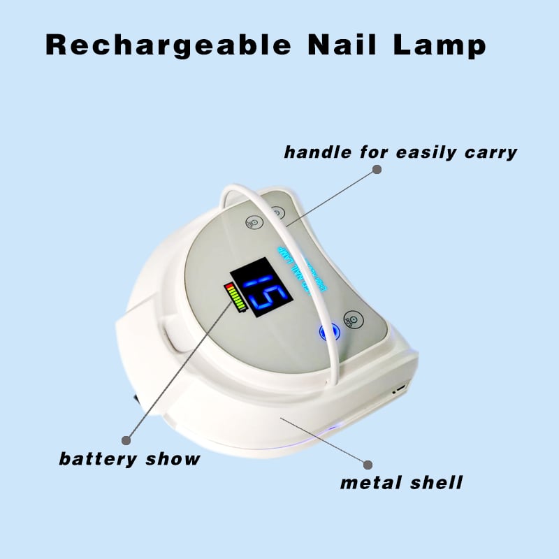 Rechargeable Led Lamp for Nails 64w