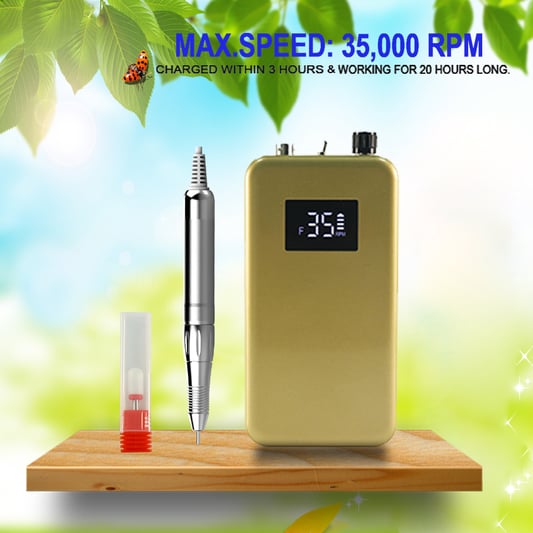 Portable Rechargeable Nail Drill 36W